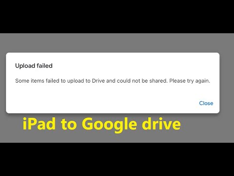 Upload Failed -