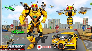 BUMBLEBEE  PART 3 || ROBOT CAR TRANSFORMATION WAR GAME || OPEN WORLD GAMEPLAY ANDROID