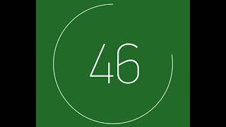60 seconds countdown beautiful stopwatch 1 minute timer