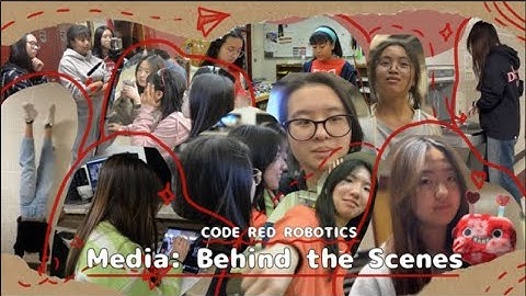 FIRST Team 639 Code Red Robotics | Media: Behind The Scenes