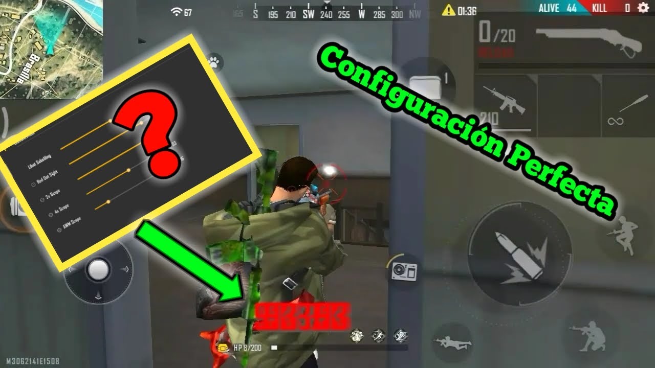 Settingan Sensitivitas Free Fire Auto Headshot Setelah Update