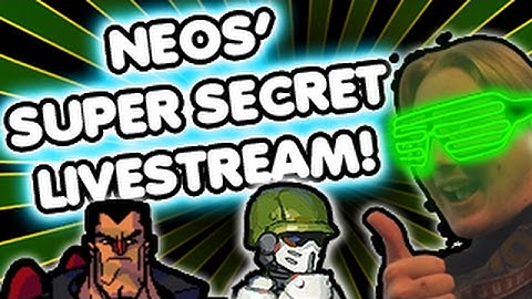 Super Secret Livestream! (Broforce and Cortex Command)