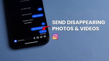 Hoe verstuur je verdwijnende foto