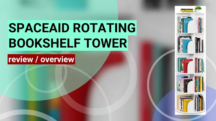 SpaceAid 5 Tier Rotating Bookshelf Review: Maximize Your Space with Style!