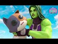 SHE HULK MEETS HER NEW STEP SON KIT | Fortnite Short Film