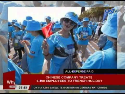 Video: Jutawan Cina Yang Mampukah Membawa 6,400 Karyawannya Pada Percutian Perancis Mewah
