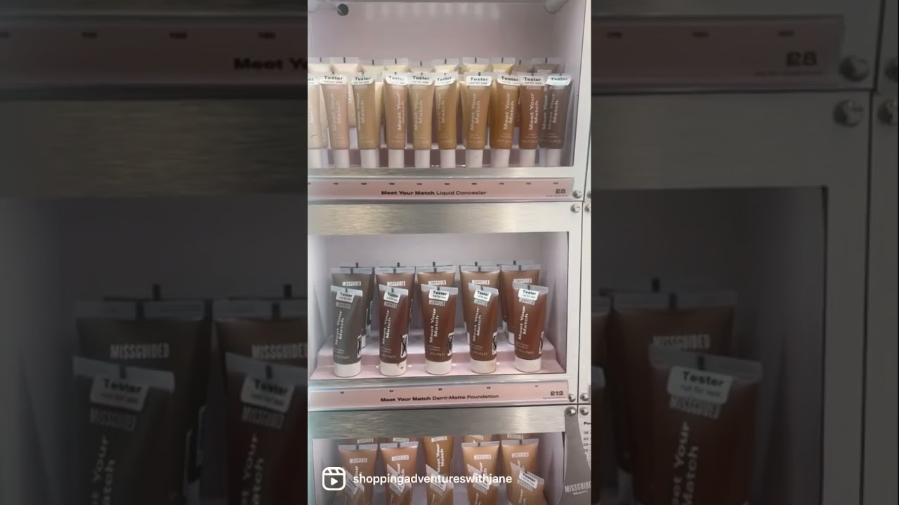 Missguided beauty at Superdrug 