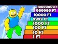 Roblox but you get 1 jump power every second all levels