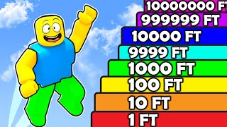 Roblox but You Get +1 Jump Power Every Second!! (ALL LEVELS!!)