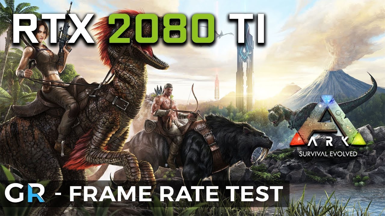 RTX 2080 TI ARK 1440p 2160p 4K Epic Settings FPS Benchmark