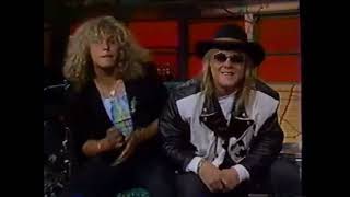 Bonham MTV Hard 30 Promo with Jason Bonham & Daniel McMaster 1989