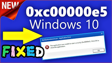 0xc00000e5 Windows 10 Fix | This Application was unable to start correctly. Windows 10 \ 8 \ 7