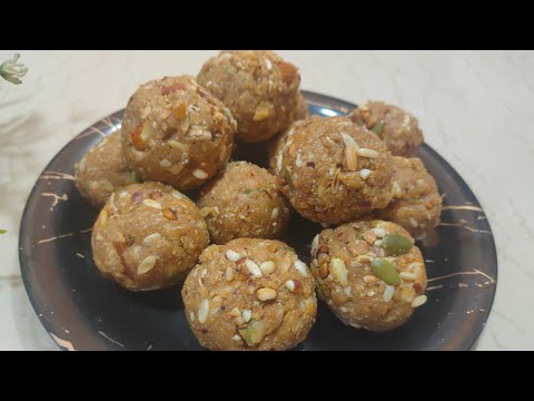 हाथ,पैर,घुटने और कमर दर्द ख़त्म,हड्डियां मजबूत थकान कमजोरी दूर करने वाले पोष्टिक लड्डू#proteinladdu