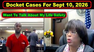 Judge Boyd's Criminal Docket From September 10th,  2026  - Vikky's Court Watch