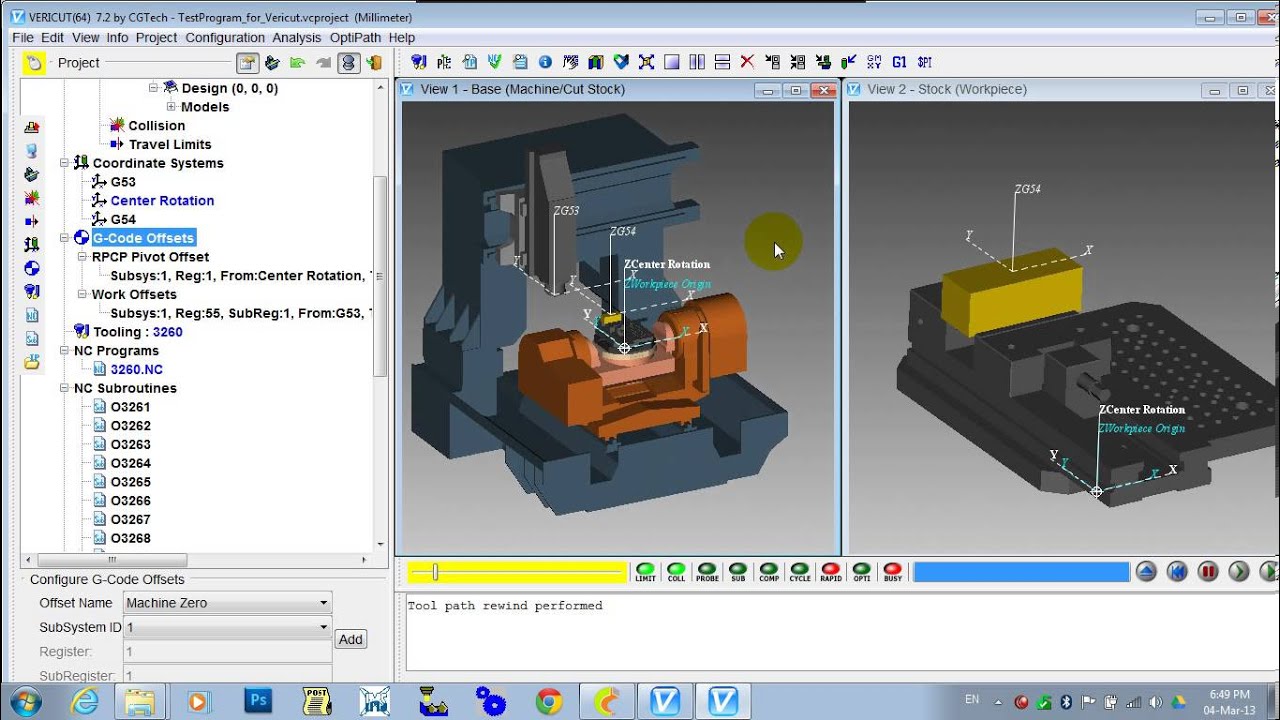 CIMV Aplication - Cimatron to Vericut Interface (Created by NcMasterV5 ...