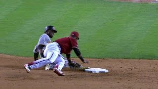 PIT@ARI: Marte out at second after review