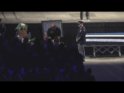 Reflections from memorial service for fallen Lorain police officer Phillip Wagner