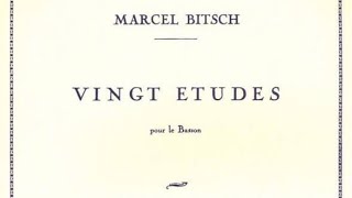 Bitsch Vingt Etudes no 1