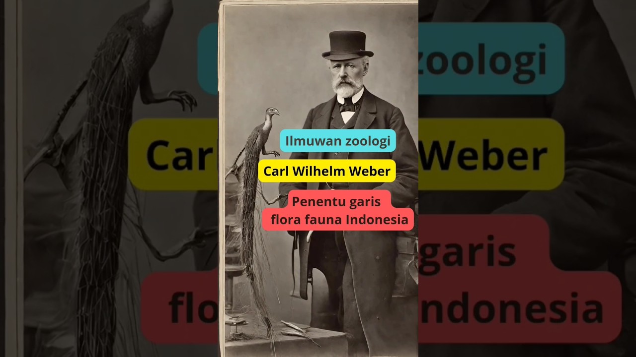Max Carl Wilhelm Weber: Ahli Zoologi dan Biogeografi untuk garis Weber Kepulauan Nusantara 