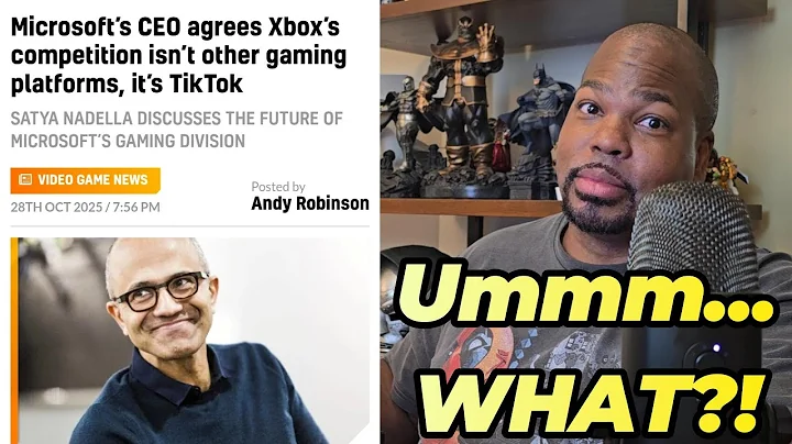Microsoft’s CEO Says Xbox’s REAL Competition is Tik Tok, Not Other Consoles!