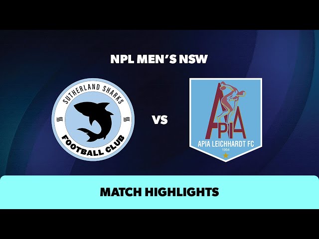 NPL Men's NSW Round 8 Highlights – Sutherland Sharks v APIA Leichhardt FC