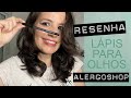 Resenha  lpis para olhos preto hipoalergnico eclat alergoshop  vida de alrgica