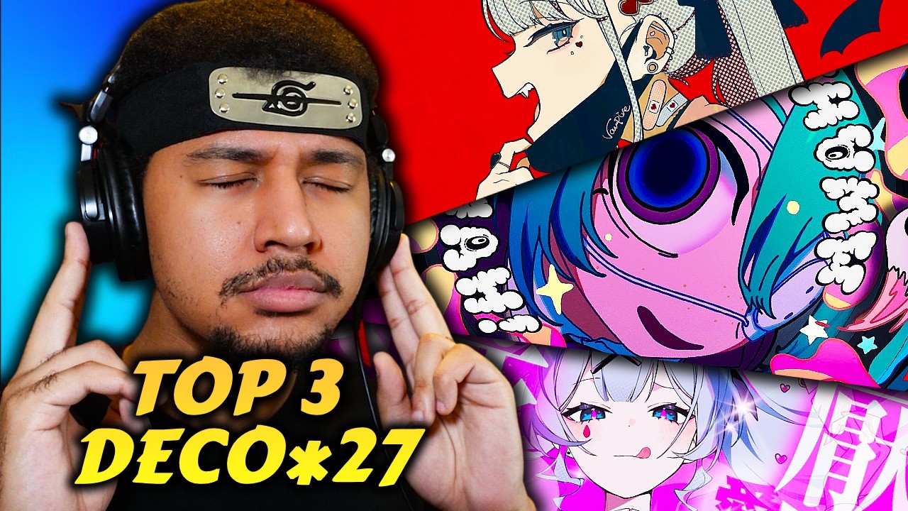 FIRST TIME Reacting to Vocaloid - Top 3 DECO*27 Songs!