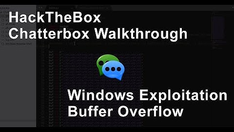 HackTheBox: Chatterbox- Windows Exploitation using achat Remote Buffer overflow