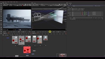 2D Image to 3D Video Matte painting in Nuke