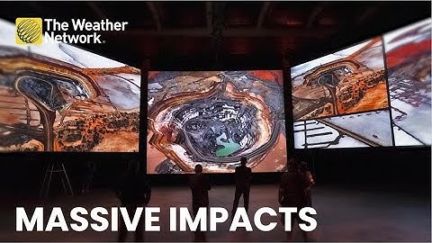 Massive scale of human impact highlighted in new video installation