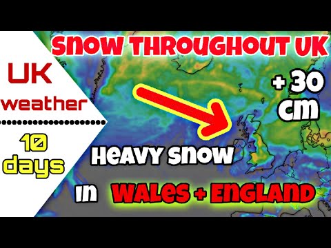 Uk weather update 🔴 Very urgent : Heavy snow ❄️ Will snow cover UK? uk weather forecast 10 days