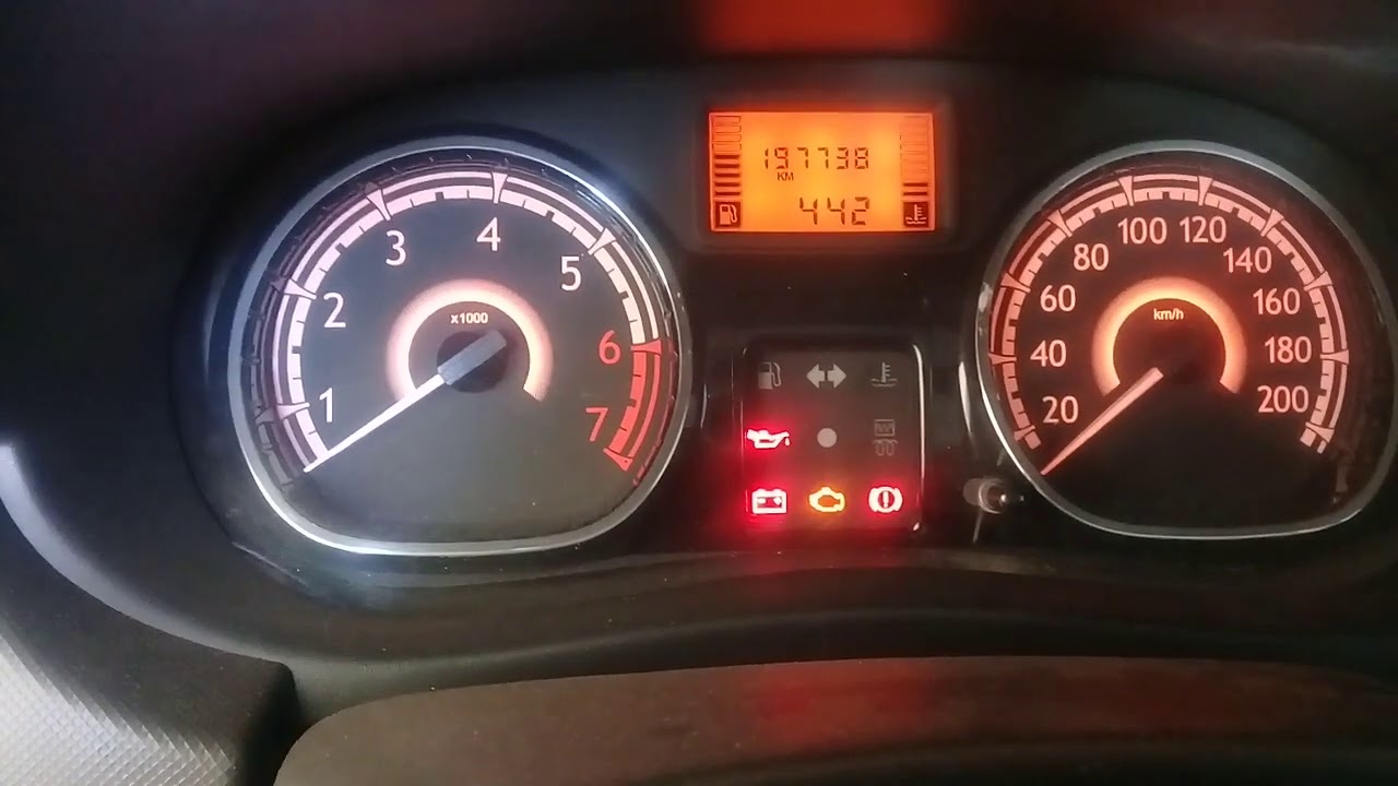 Renault sandero significado das luzes do painel carros YouTube