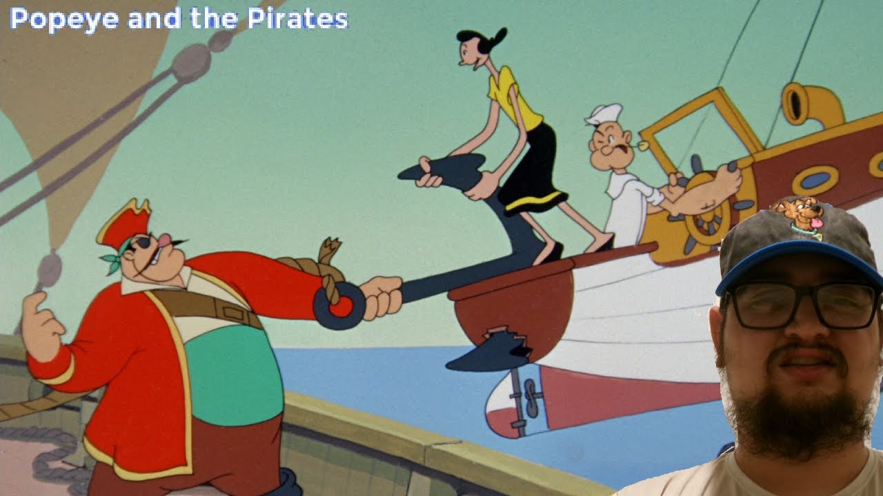 Popeye and the Pirates (1947) - First Time Watching: Will Popeye Outsmart the Pirate Captain?