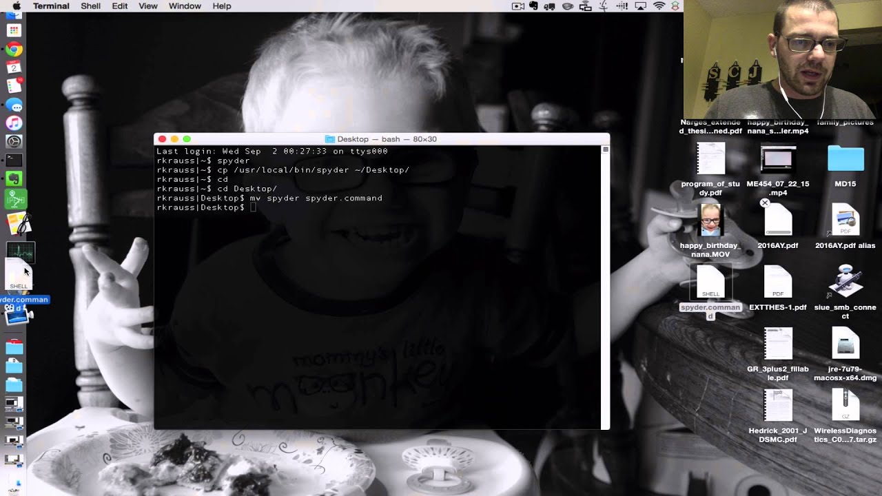 Making A Mac Shell Script Into A Clickable App Spyder Youtube