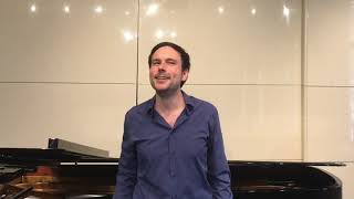 Debussy: Oh, oh, qu'est-ce-que c'est? (Pelléas, Tower Scene) – Kieran Rayner, Baritone screenshot 5