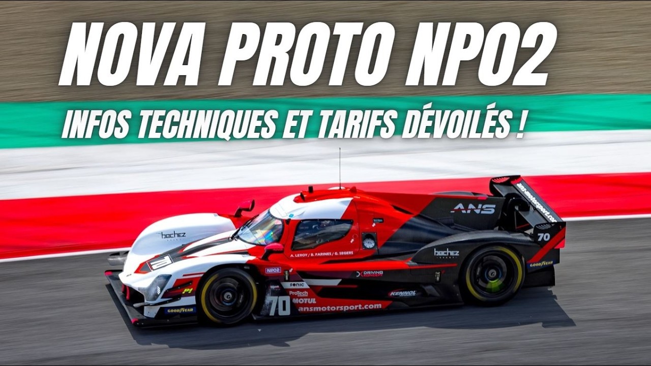 Nova Proto NP02 : Plus rapide qu’une LMP3 pour moitié prix ?