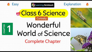 Class 6 Wonderful World of Science | Class 6 science curiosity chapter 1