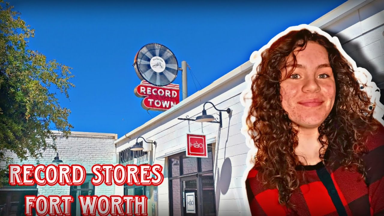 I'm checking out a RECORD STORE in Fort Worth, Texas YouTube