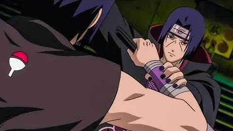 Sasuke vs Itachi  [Full fight][English voice]