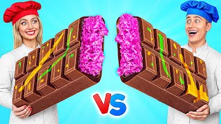 картинка: Кулинарный Челлендж с Гигантской Едой | Смешные Ситуации с Едой от Multi DO Joy