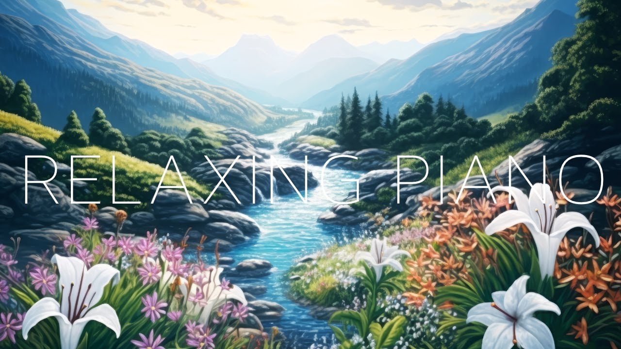 Piano Relaxing Music 🍀 Study Piano Music 🍀 Piano  For Stress Relief 🍀 Music For Studying