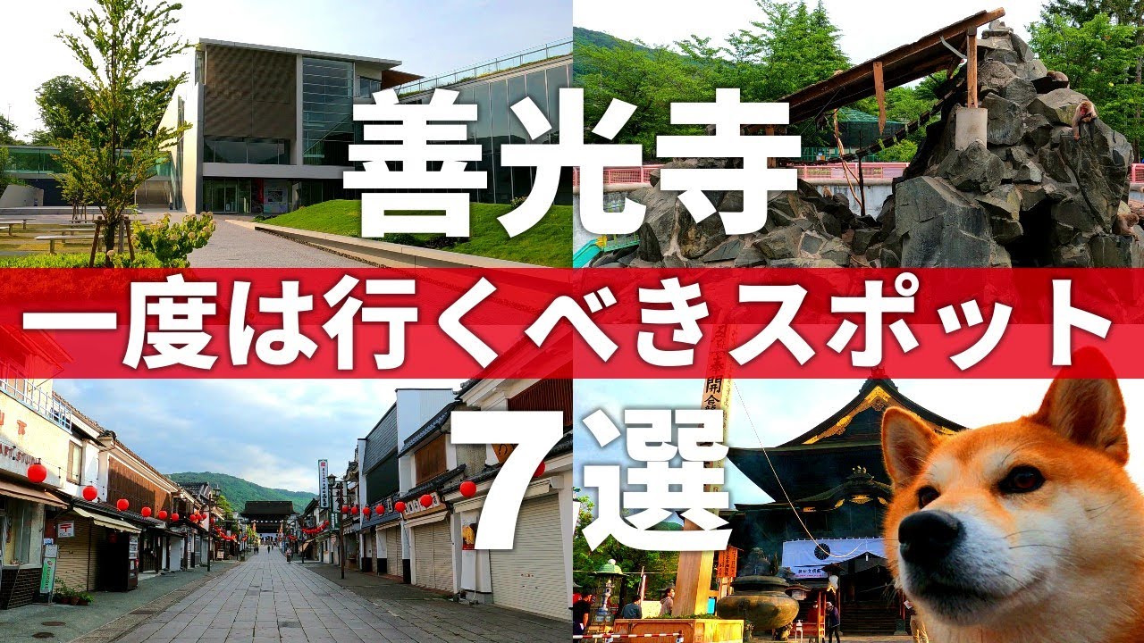 【長野 長野市】善光寺に来たら一緒に巡りたいスポット７選