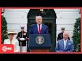 FULL ADDRESS: Trump Welcomes King Charles at White House | Historic UK–US Ceremony in D.C. | AC15