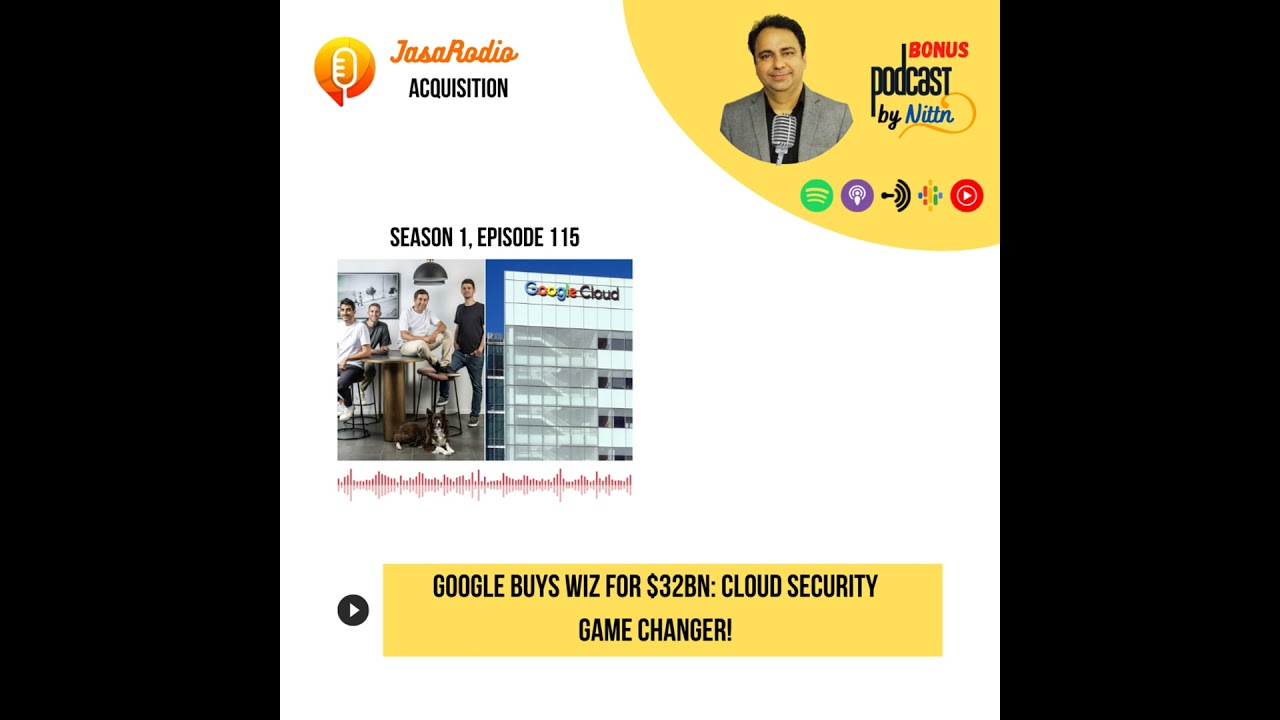 Google Buys Wiz for $32Bn: Cloud Security Game Changer!