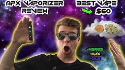 APX Vaporizer Review (BEST VAPE UNDER $100)