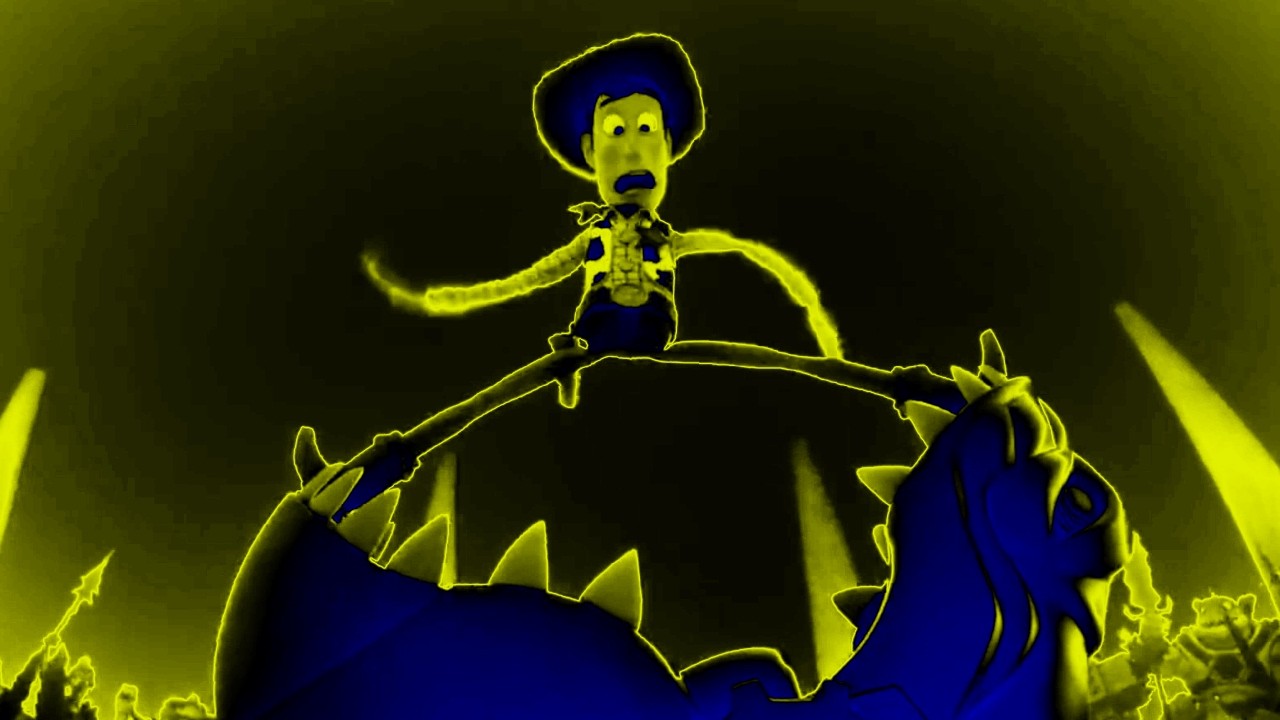 Toy Story | WOODY & BUZZ GOT EATEN BY A MONSTER TOY (Sponsored by: Gamavision Csupo Effects)