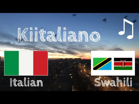 Video: Maneno Muhimu Katika Kiitaliano