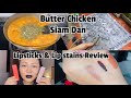 Butter Chicken siam dan, Carpet suk chuu 😥 Sheglam lip stains review, Vinyl Ink Lipsticks review