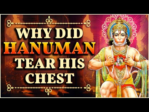 क्यों श्री हनुमान ने चीरा अपना सीना? | Why Did Hanuman Tear His Chest? | Mahabali Hanuman | #story @rajshrisoul