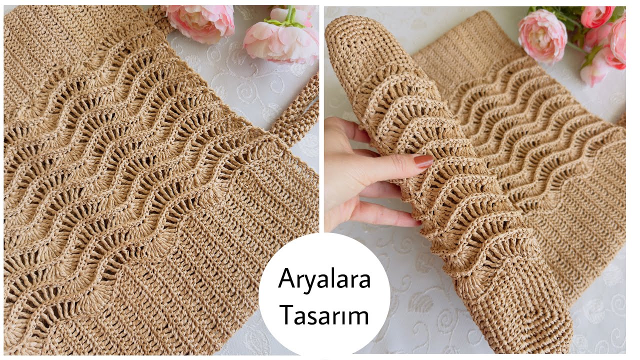 Aryalara Tasarım İmzalı Su Yolu Model Kol Çantası Yapımı 🌸Bu çantaya bayılacaksınız 🌸 